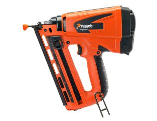 Paslode IM65A Cordless Gas Finish Nailer for 20° Angled Brads 16-gauge from 32 to 64mm 013313