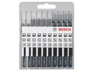 Bosch 10-piece jigsaw blade set Wood Basic 2607010629