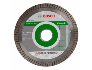 Bosch Disc Best Ceramic Extraclean Turbo 125mm 2608602479
