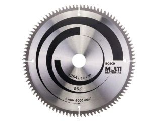 Bosch Multimaterial Circular Saw Blade 254x30x96 2608640451