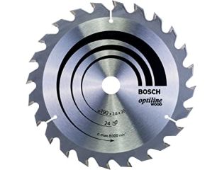 Bosch Optiline Wood Circular Saw Blade 190x20x24 2608640612