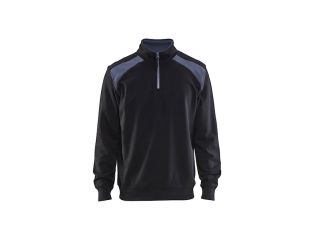 Blaklader Half-Zip 2-Tone Sweatshirt 335311589994 Size M