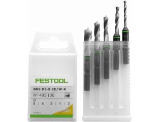 Festool Drill bit case BKS D 3-8 CE/W-K 495130