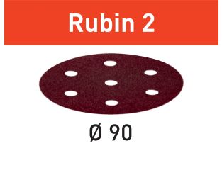 Festool Rubin2 Sanding Discs STF D90/6 P40 RU2/50 499077