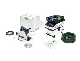 Festool TS 55 Plunge Saw and Dust extractor CTL MIDI Kit 240v