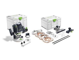 Festool Router OF 2200 EB-Plus 240V 576219 and Accessory Systainer
