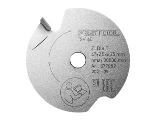 Festool Scoring saw blade DIA 47x2,5x6,35 T1 577082