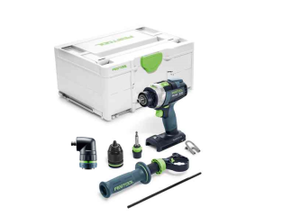 Festool 18v Cordless Percussion Drill TPC in Accessory Systainer with Angled Chuck