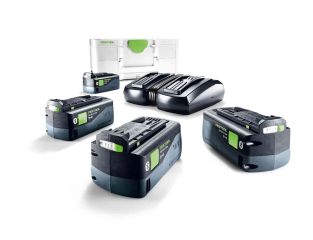 Festool Energy Set SYS 18v 4 x 5.0ah/TCL 6 DUO Charger 577710