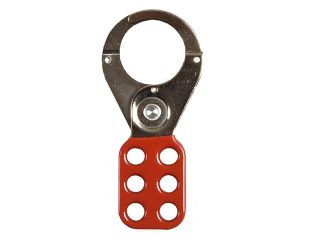 ABUS Mechanical 702 Lock Off Hasp 38mm (1.1/2in) Red ABU702R