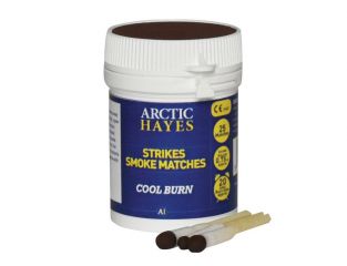 Arctic Hayes 'Strikes' Smoke Matches (Tub 25) ARC333000