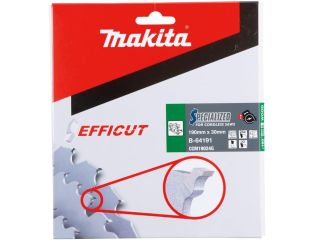 Makita TCT Efficut Saw Blade 190x30x24T B-64191