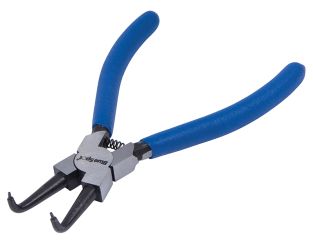 BlueSpot Tools Circlip Pliers Internal Bent 90⁰ Tip 150mm (6in) B/S8705