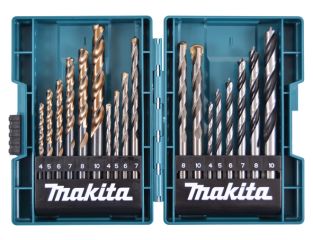 Makita 18 Piece Mixed Drill Bit Set B-49432