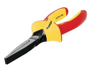 Bahco 2421S ERGO™ Insulated Flat Nose Pliers 160mm (6.1/4in) BAH2421S160