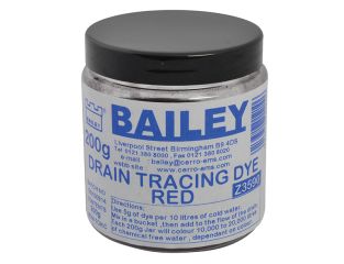 Bailey 3590 Drain Tracing Dye - Red BAI3590