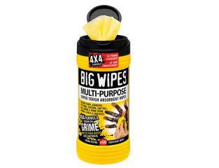 Big Wipes 4x4 Multi-Purpose Cleaning Wipes (Tub 80) BGW2410