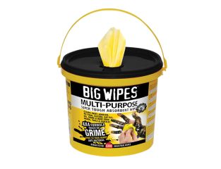 Big Wipes 4x4 Multi-Purpose Cleaning Wipes (Bucket 300) BGW2417