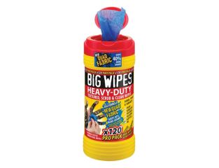 Big Wipes 4x4 Heavy-Duty Cleaning Wipes (Pro Pack 120) BGW2423