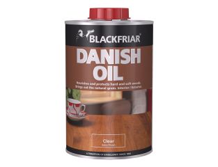 Blackfriar Danish Oil Clear 1 litre BKFDOC1L