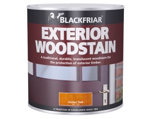 Blackfriar Traditional Exterior Woodstain Ebony 1 litre BKFTEWSE1L