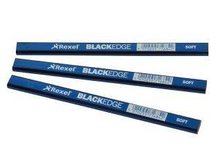Blackedge Carpenter's Pencils - Blue / Soft (Card 12) BLAB