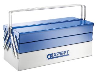 Expert Metal Cantilever Toolbox 5 Tray 45cm BRIE194738B