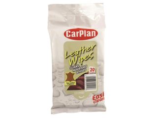 CarPlan Leather Wipes (Pouch of 20) C/PLVP020