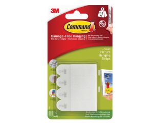 Command™ Picture Hanging Strips, Small (Pack 4) COM17202