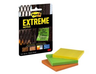 Command™ Post-it® Extreme Notes 76 x 76mm (Pack 3) COMEXT33M3