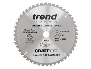 Trend Craft Saw Blade Cross Cut 305x30x48T CSB/CC30548