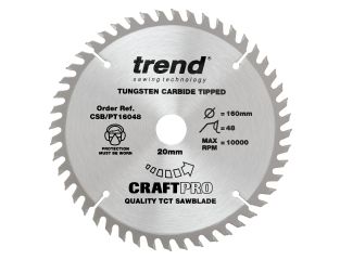 Trend Craft Saw Blade Panel Trim 160mmx48Tx20mm CSB/PT16048