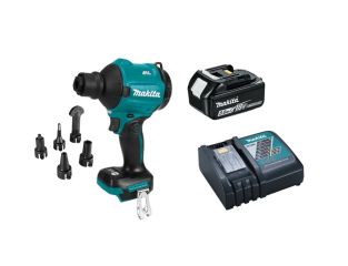 Makita 18v LXT Brushless Dust Blower with 5ah Battery and Charger