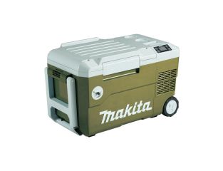 Makita 18v LXT Cooler Warmer Box 20L with Wheels Olive DCW180ZO