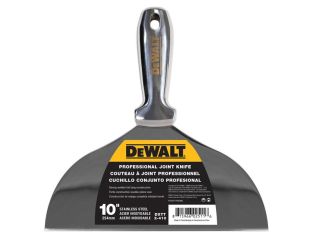 DeWALT Drywall Stainless Steel Jointing/Filling Knife 250mm (10in) DDW2410