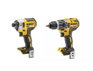 DeWALT XR 18v Brushless Combi Drill and Impact Driver Twin Pack 