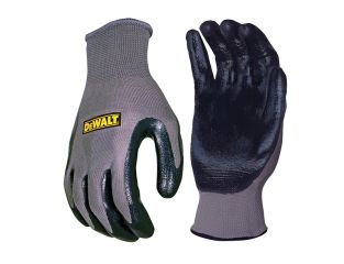 DeWALT DPG66 Nitrile Nylon Gloves - Large DEWDPG66L