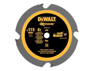 DeWALT DT20421 PCD Circular Saw Blade 115 x 9.5mm x 4T DEWDT20421QZ