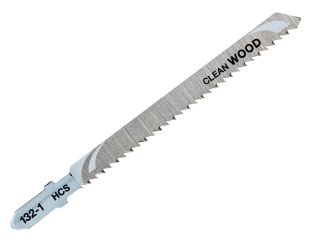 DeWALT HCS Wood Jigsaw Blades Pack of 5 T101BR DEWDT2053QZ