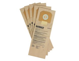 DeWALT DWV9401 Paper Dust Bag (Pack 5) DEWDWV9401XJ