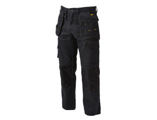DeWALT Pro Tradesman Black Trousers Waist 30in Leg 29in DEWPROT3029