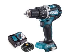 Makita DHP484Z 18V Brushless Combi Drill With 1 x 5.0Ah Battery and Charger