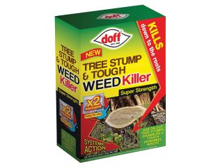 DOFF Tree Stump & Tough Weedkiller 2 Sachet DOFFX002
