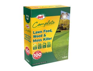 DOFF Complete Lawn Feed, Weed & Moss Killer 3.2kg DOFLM100