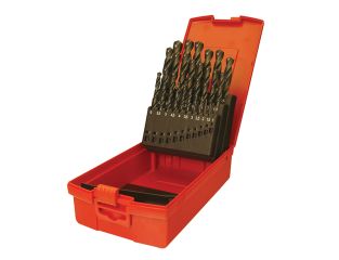 Dormer A190 No.18 Imperial HSS Drill Set of 29 1/16 - 1/2in x 64ths DORSET18