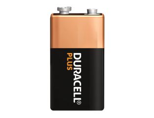 Duracell 9V Cell Plus Power MN1604/6LR6 Battery (Single Pack) DUR9VK1P