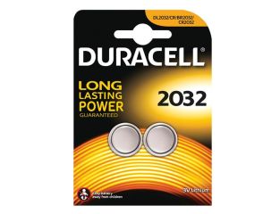 Duracell CR2032 Coin Lithium Battery (Pack 2) DURCR2032