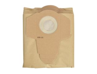 Einhell Dust Bags For Vacuums Pack of 5 EIN2351152