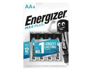 Energizer MAX PLUS™ AA Alkaline Batteries (Pack 4) ENGMAXPAA4