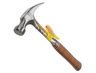 Estwing E16S Straight Claw Hammer - Leather Grip 450g (16oz) ESTE16S